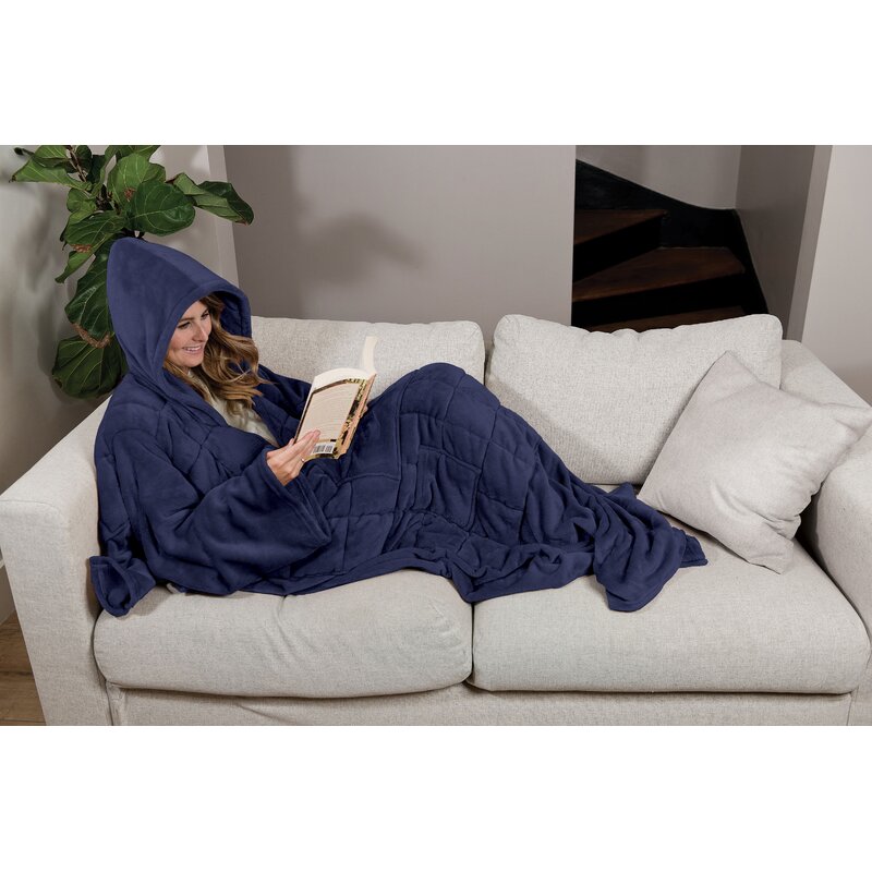 ELLA JAYNE Wearable Weighted Snuggle on sale Blanket Retail $126 Pink